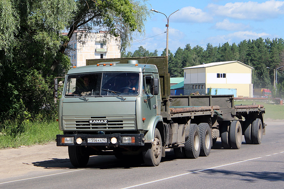 Рязанская область, № Т 556 КА 62 — КамАЗ-53215 (общая модель)