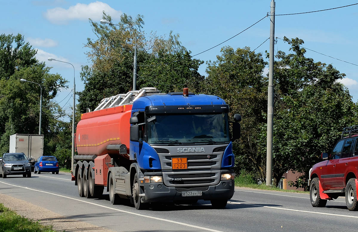 Московская область, № В 523 ВХ 50 — Scania ('2011) P400