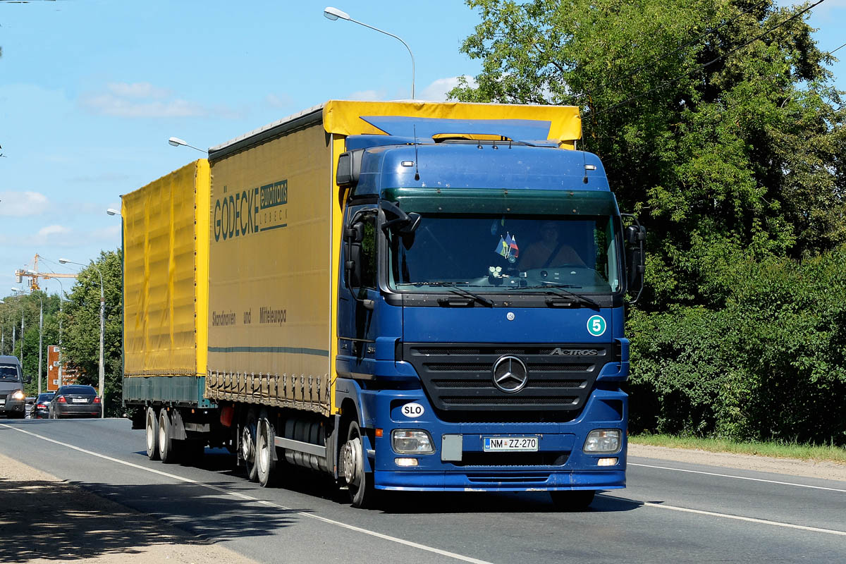 Словения, № NM ZZ-470 — Mercedes-Benz Actros ('2003) 2544