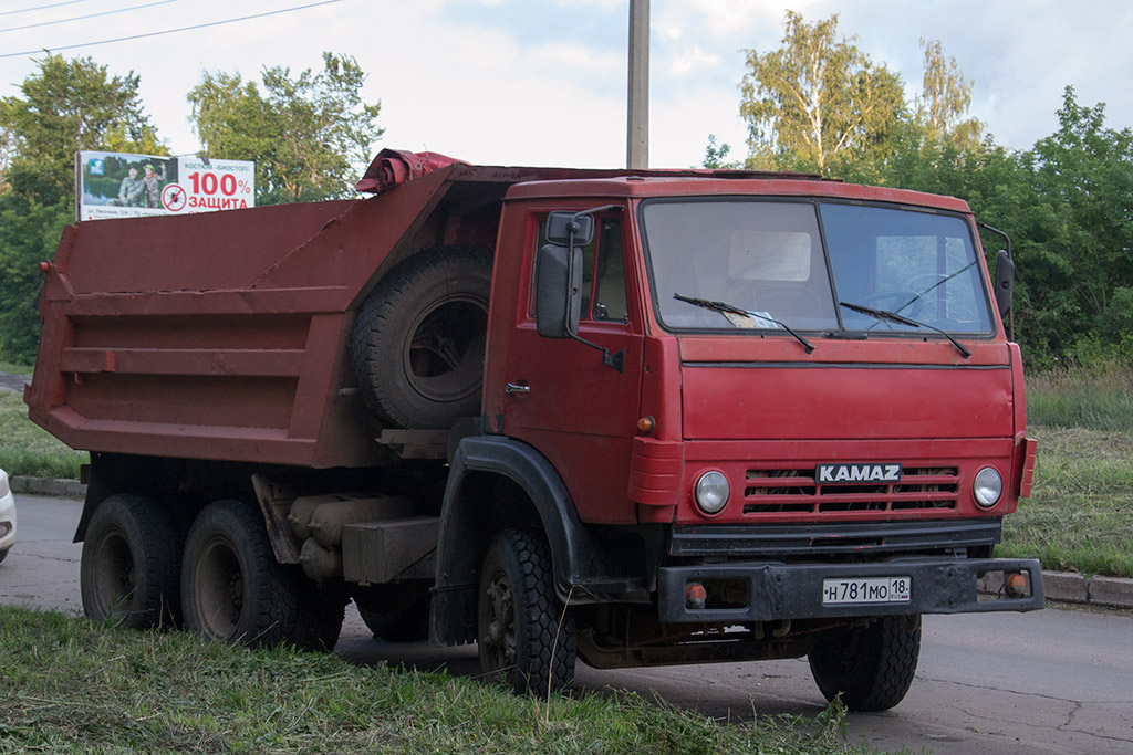 Удмуртия, № Н 781 МО 18 — КамАЗ-55111 [551110]