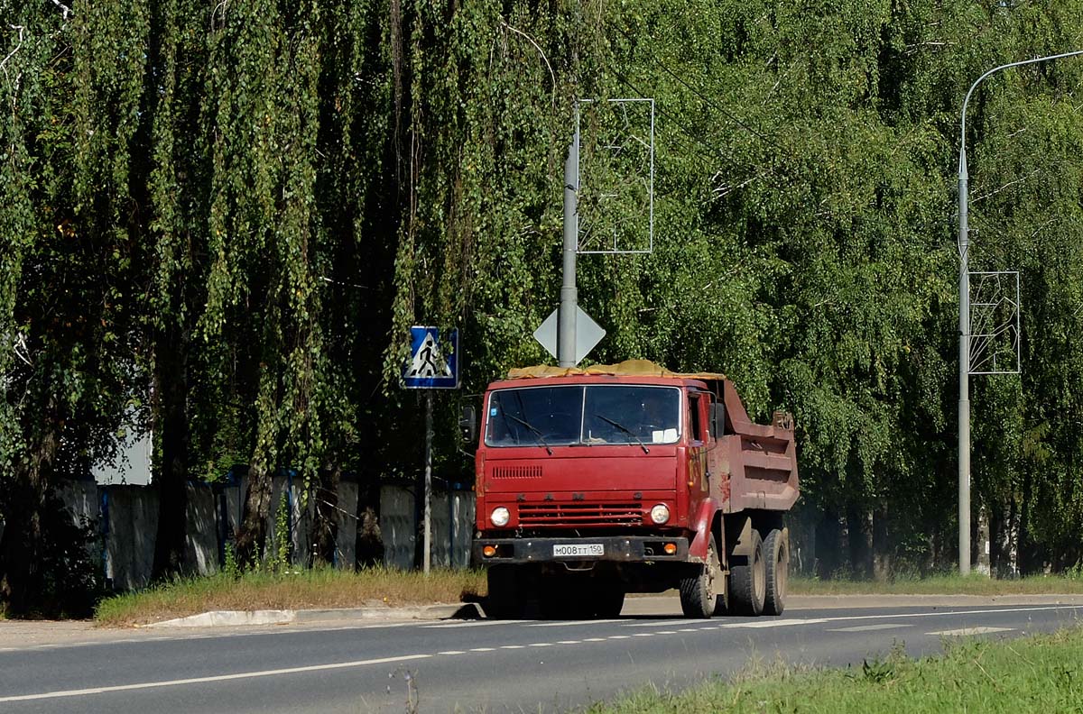 Московская область, № М 008 ТТ 150 — КамАЗ-55111 (общая модель)