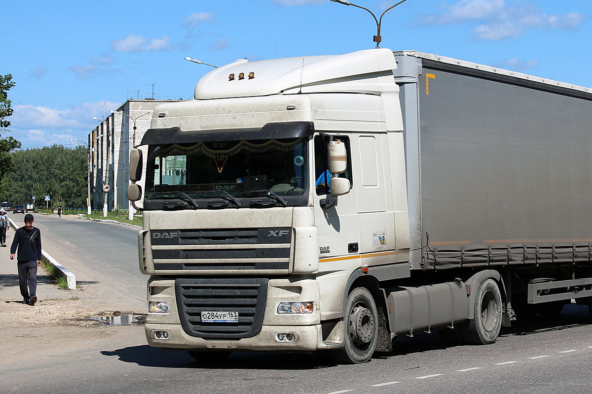 Самарская область, № О 284 УР 163 — DAF XF105 FT