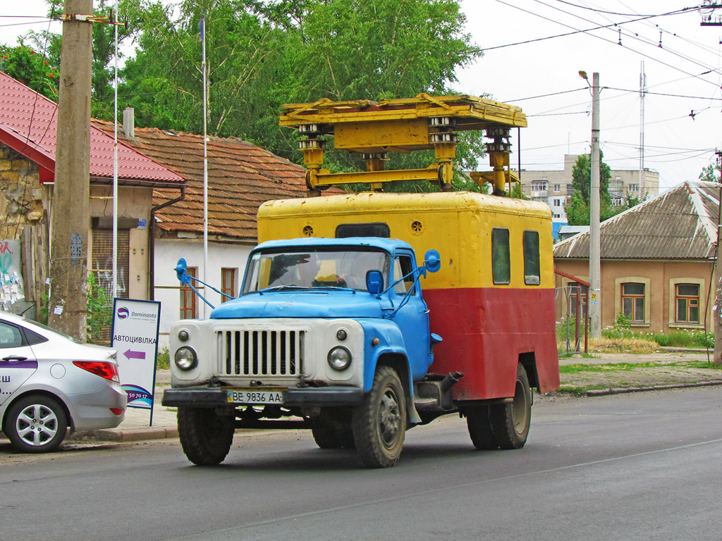 Николаевская область, № ВЕ 9836 АА — ГАЗ-52-01