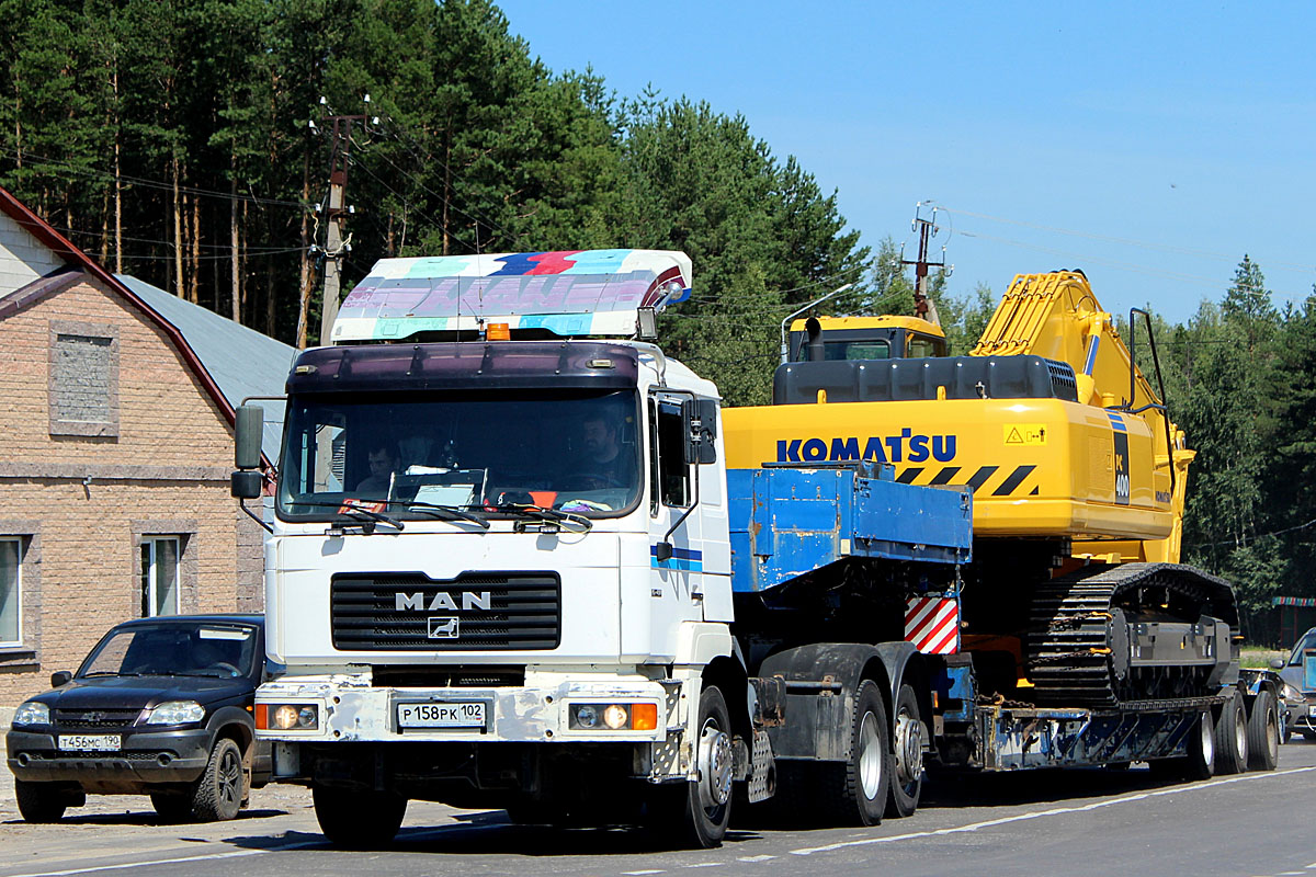 Башкортостан, № Р 158 РК 102 — MAN F2000 26.414