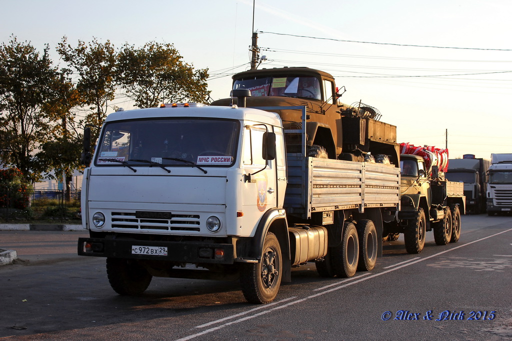 Архангельская область, № С 972 ВХ 29 — КамАЗ-53212