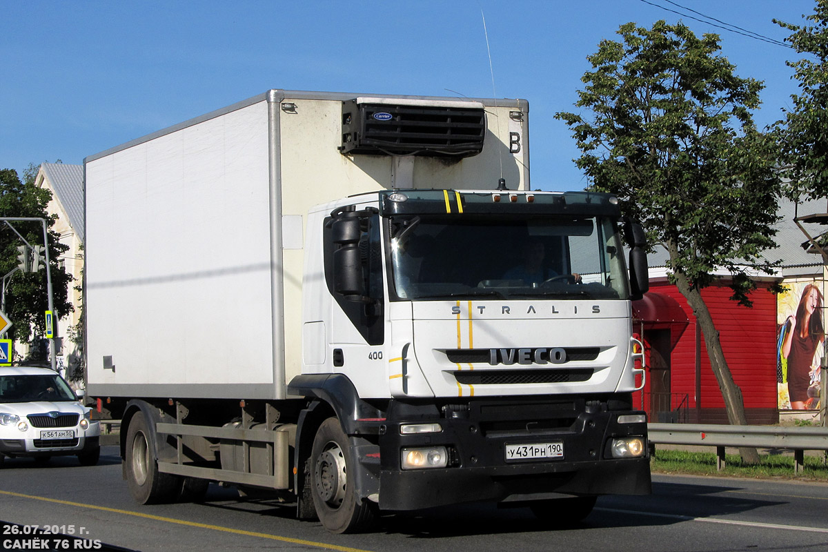 Московская область, № У 431 РН 190 — IVECO Stralis ('2007) 400