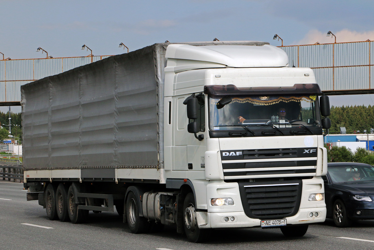 Брестская область, № АЕ 4075-1 — DAF XF105 FT