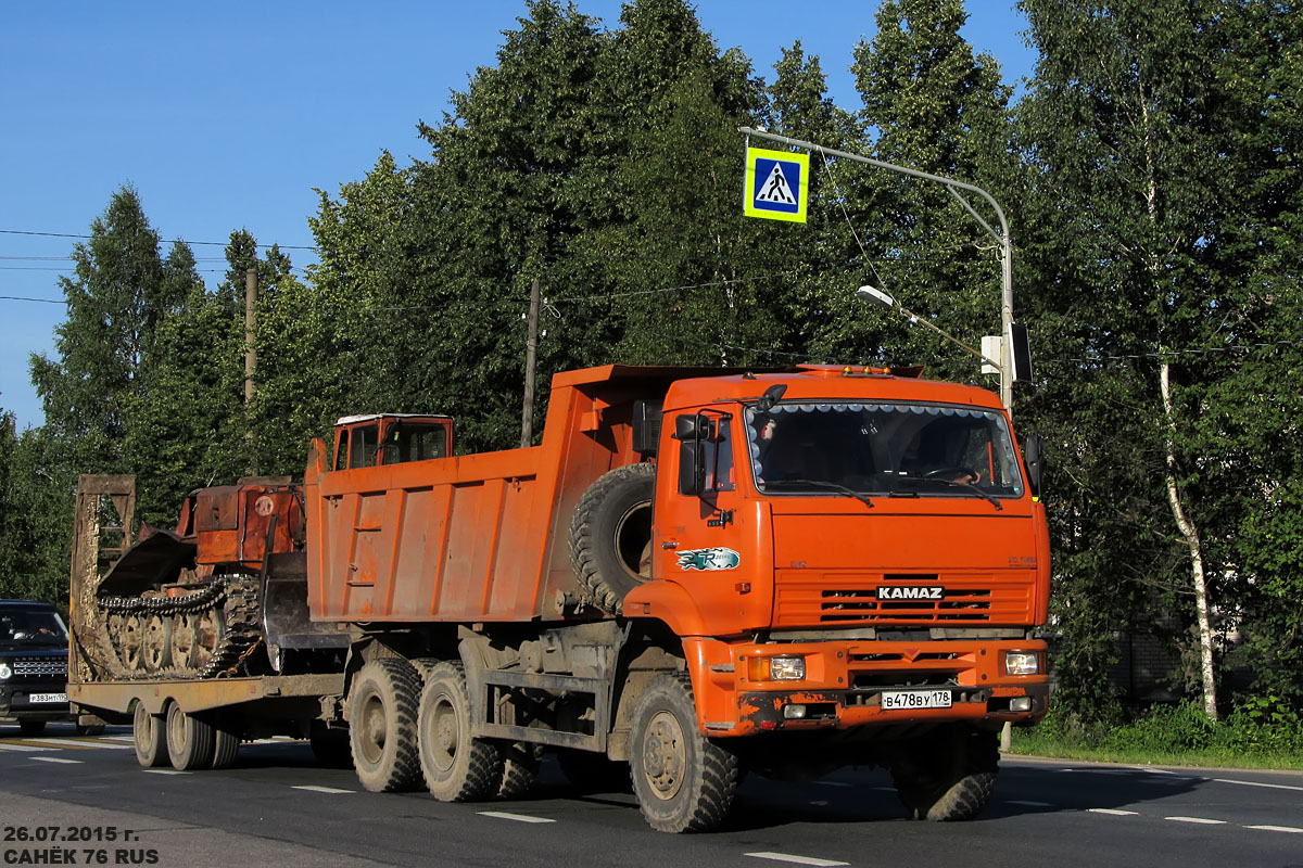 Санкт-Петербург, № В 478 ВУ 178 — КамАЗ-6522 [652200]