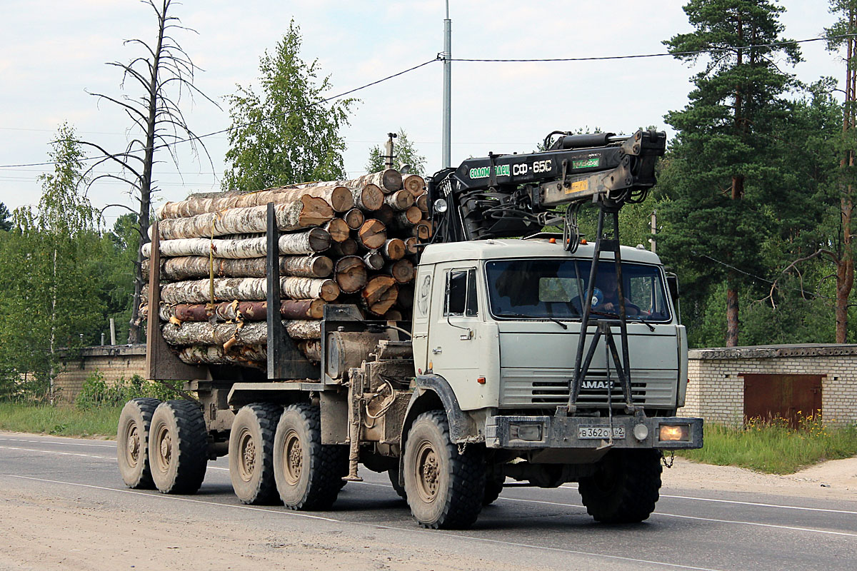 Рязанская область, № В 362 ОН 62 — КамАЗ-44108-13 [44108N]