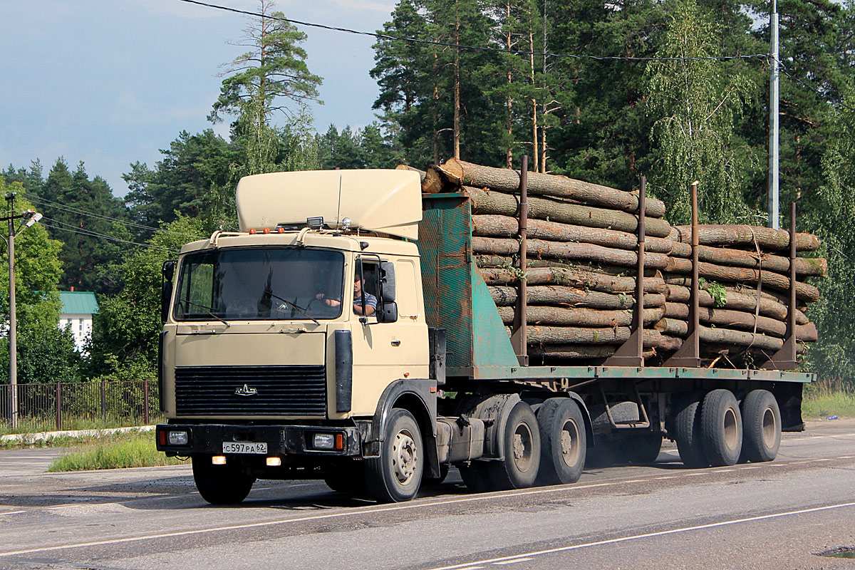 Рязанская область, № С 597 РА 62 — МАЗ-64229