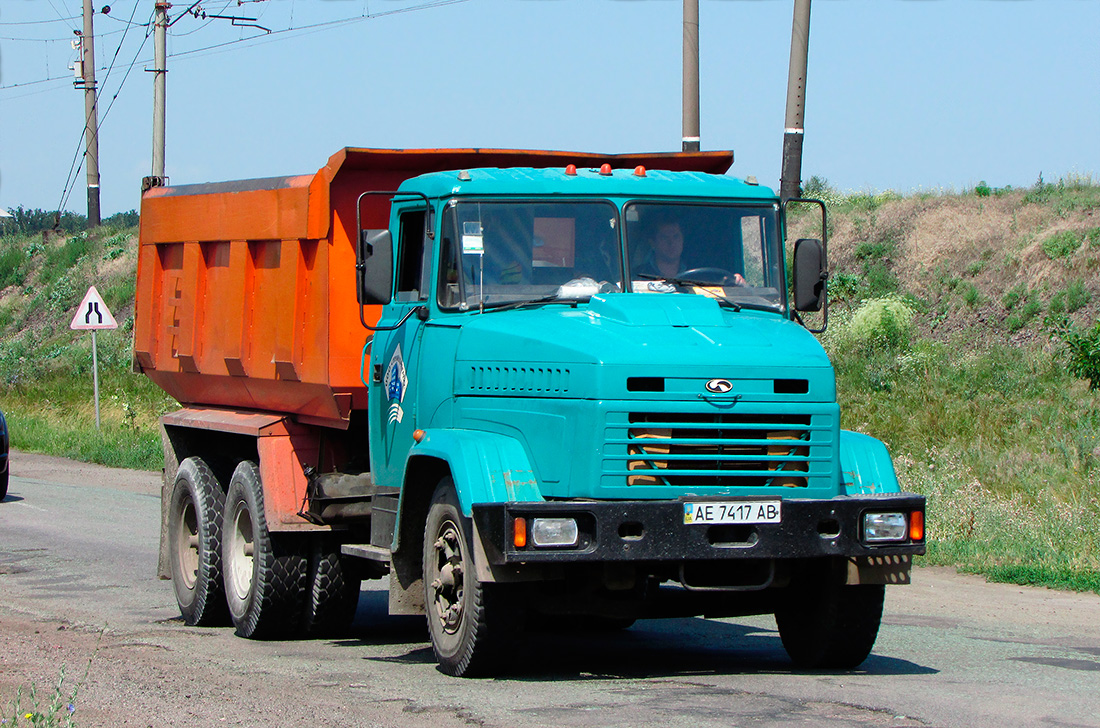 Днепропетровская область, № АЕ 7417 АВ — КрАЗ-65055