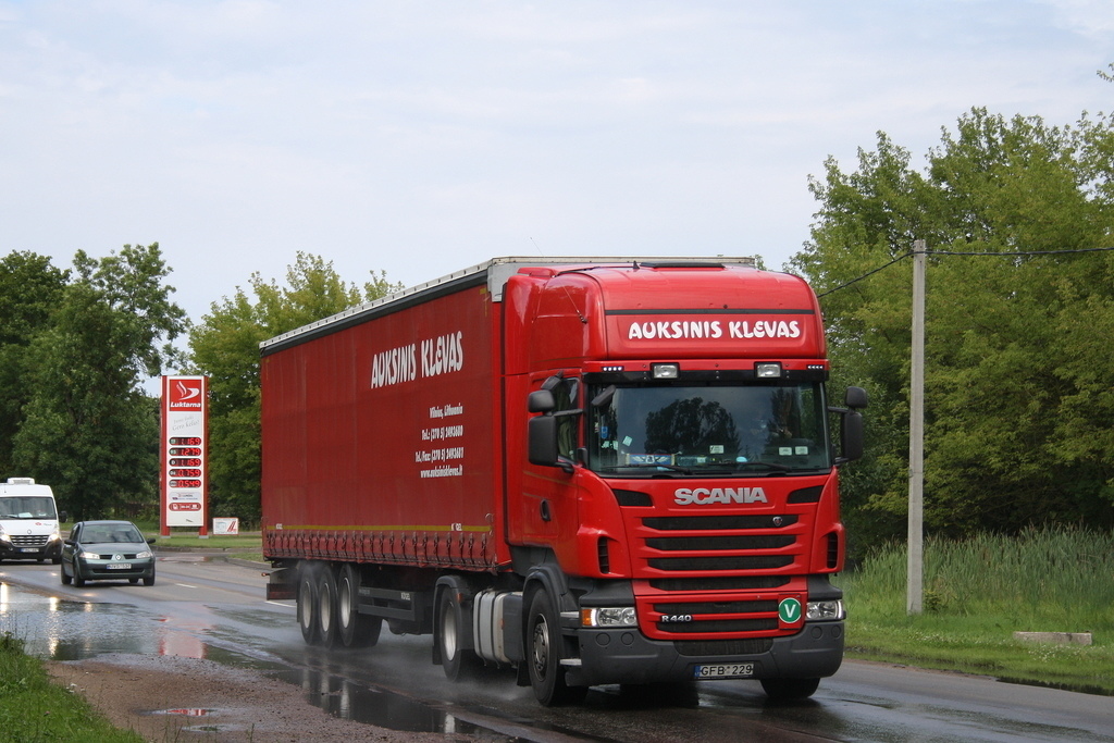 Литва, № GFB 229 — Scania ('2013) R440