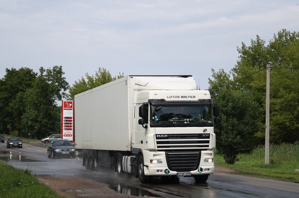 Литва, № GOB 030 — DAF XF105 FT