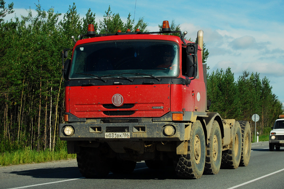 Ханты-Мансийский автоном.округ, № Н 031 ВК 186 — Tatra 815 TerrNo1-290N9T