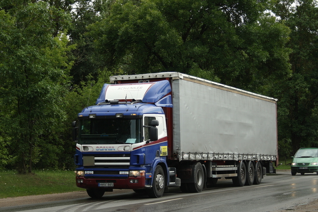 Литва, № HHV 665 — Scania ('1996) P114L