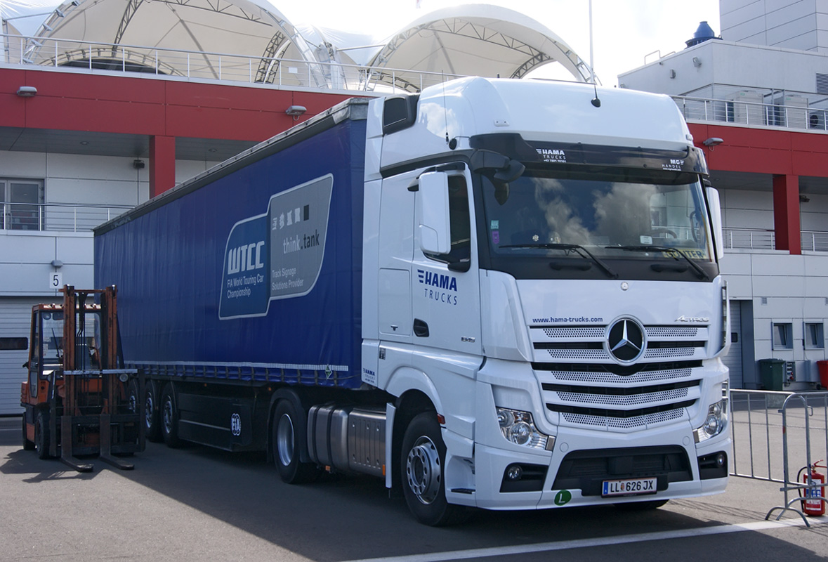 Австрия, № LL 626 JX — Mercedes-Benz Actros ('2011) 1845