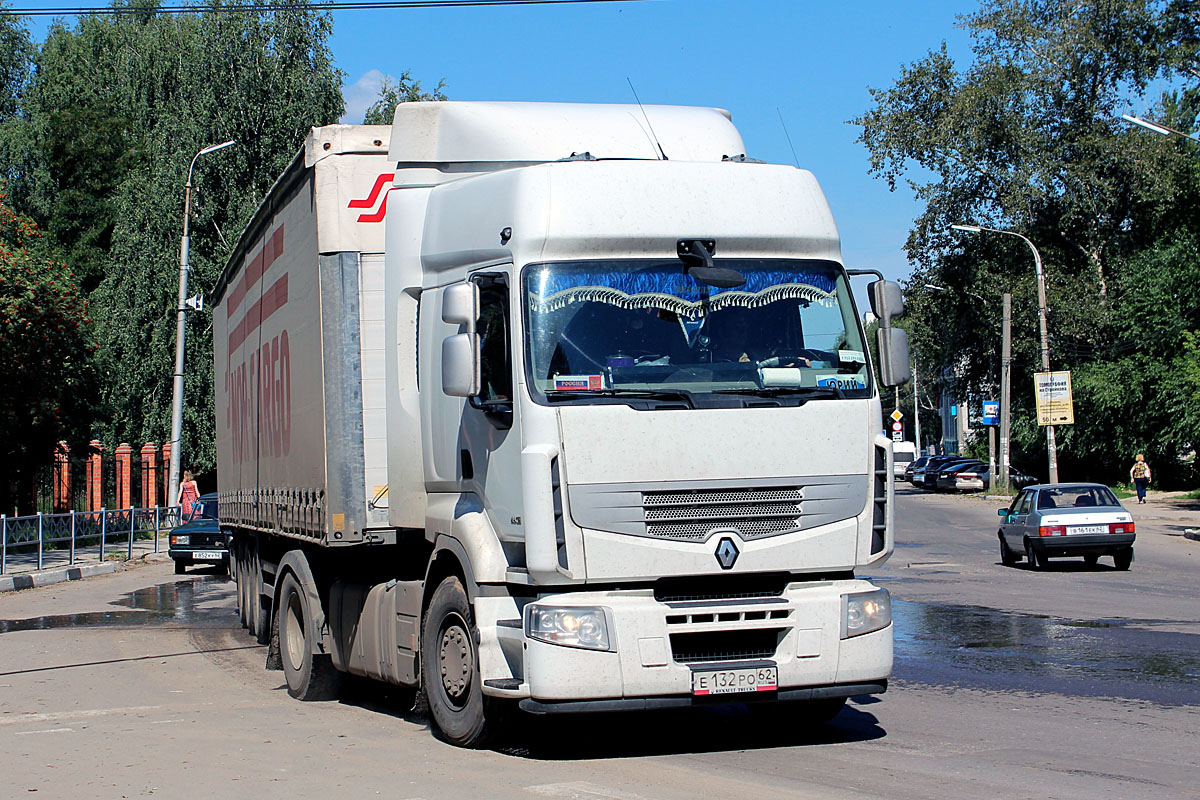 Рязанская область, № Е 132 РО 62 — Renault Premium ('2006)