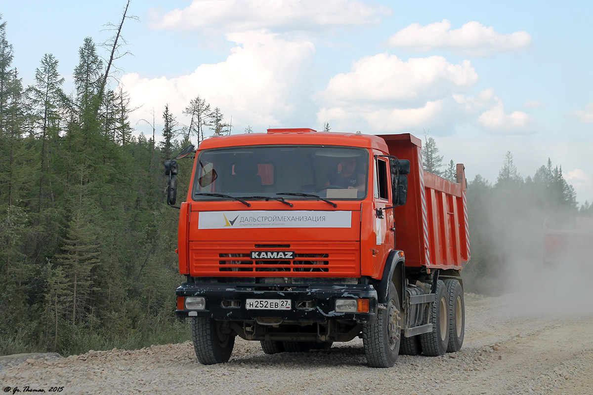 Хабаровский край, № Н 252 ЕВ 27 — КамАЗ-65115-62