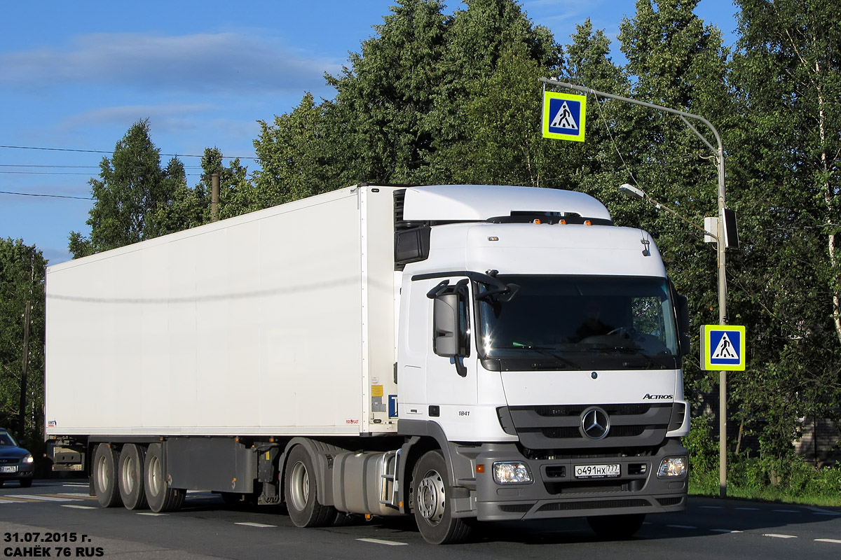 Москва, № О 491 НХ 777 — Mercedes-Benz Actros '09 1841 [Z9M]