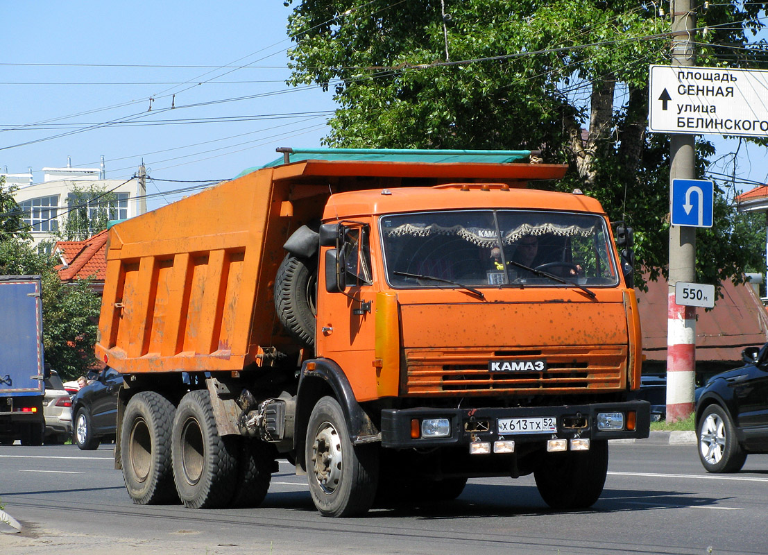 Нижегородская область, № Х 613 ТХ 52 — КамАЗ-65115 (общая модель)