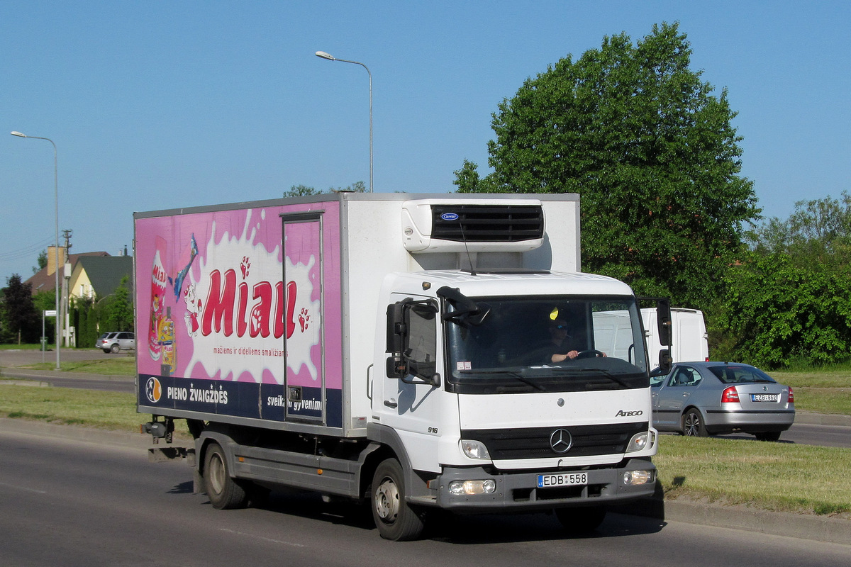 Литва, № EDB 558 — Mercedes-Benz Atego 916