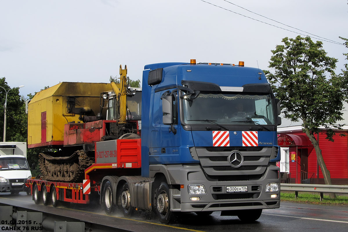 Волгоградская область, № В 300 ЕН 134 — Mercedes-Benz Actros '09 2544 [Z9M]