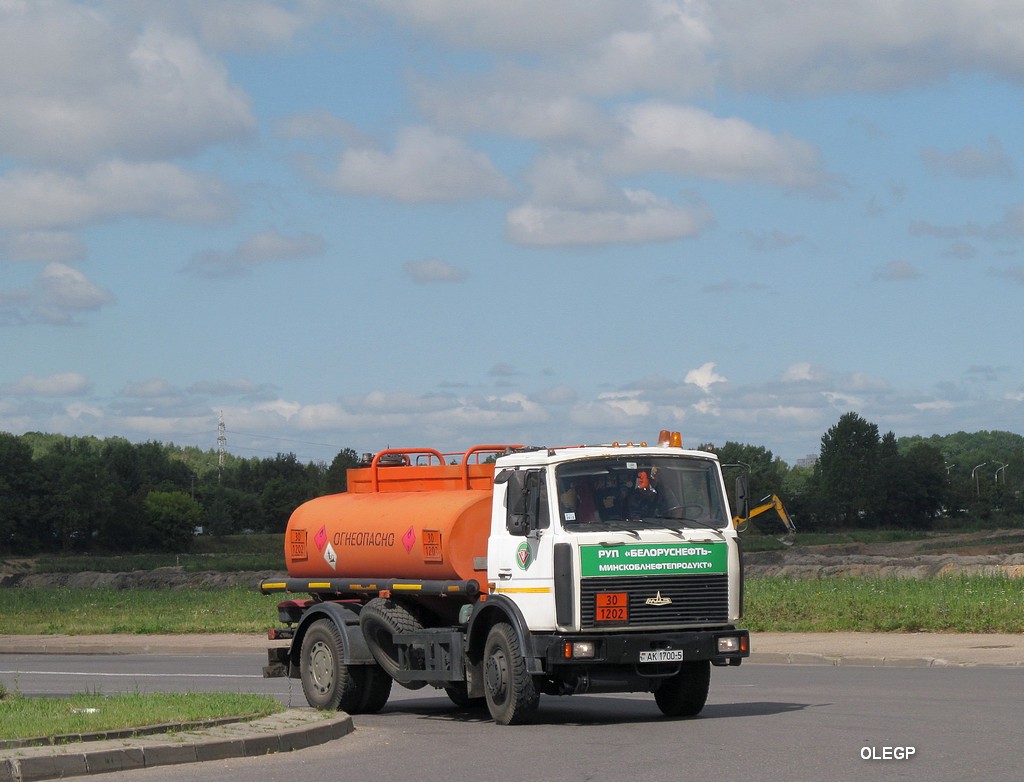 Минская область, № АК 1700-5 — МАЗ-5337 (общая модель)