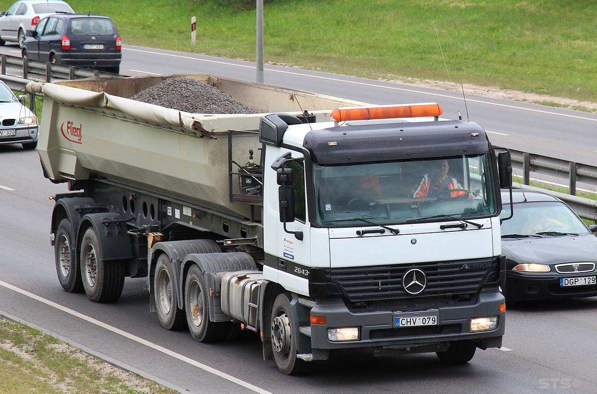 Литва, № CHV 079 — Mercedes-Benz Actros ('1997) 2643