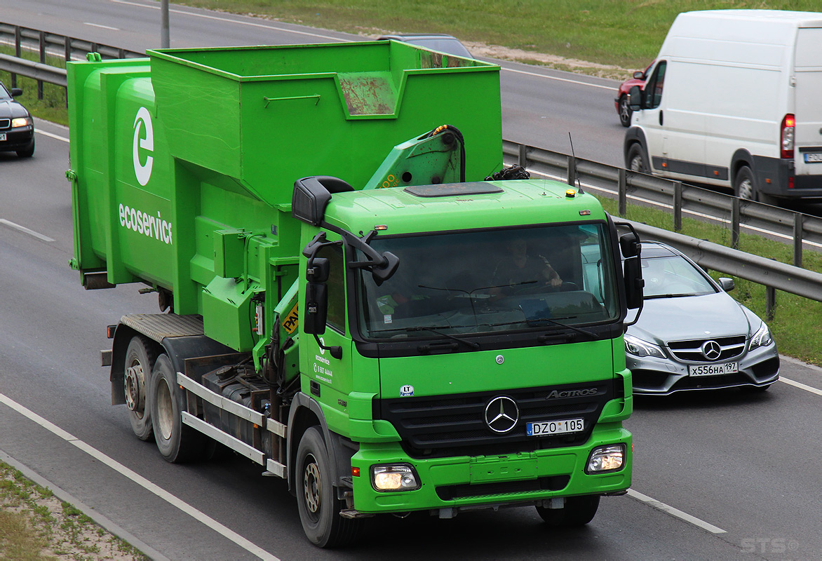 Литва, № DZO 105 — Mercedes-Benz Actros ('2003) 2536