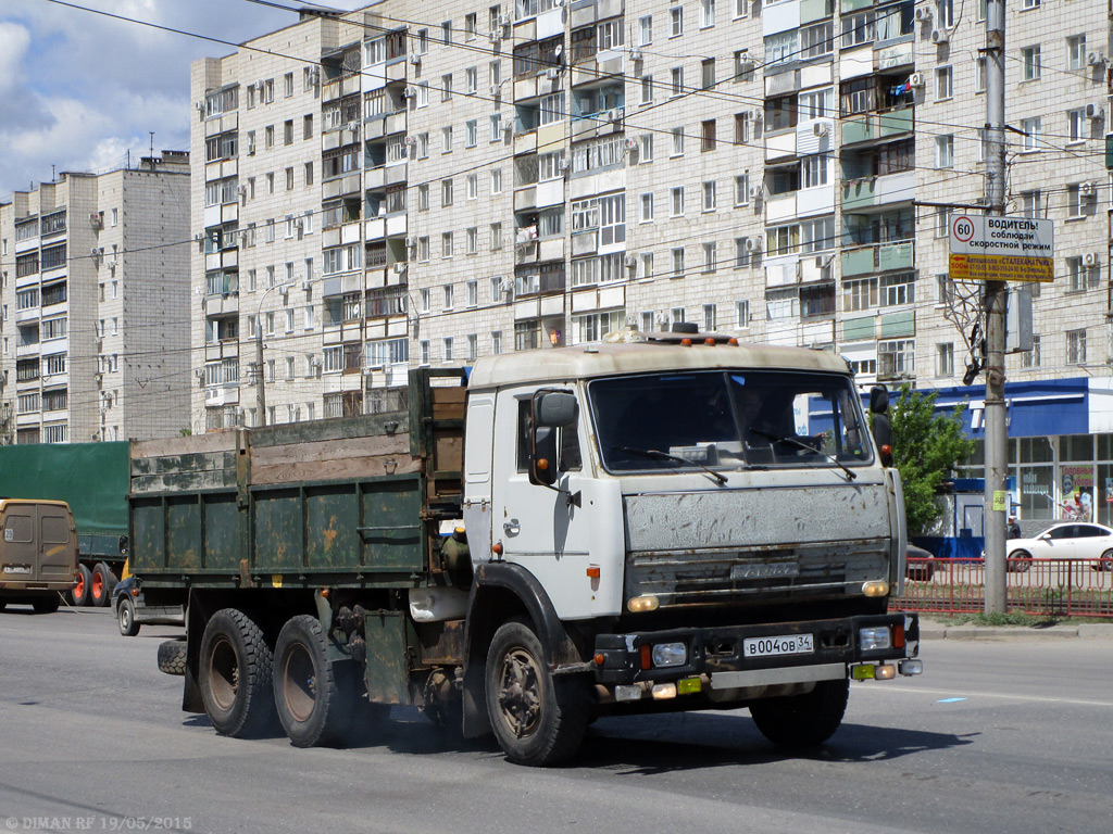 Волгоградская область, № В 004 ОВ 34 — КамАЗ-5320