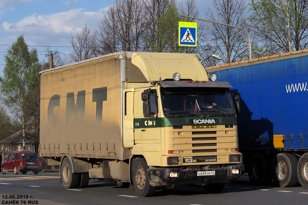 Костромская область, № Н 659 УМ 44 — Scania (III) R113M