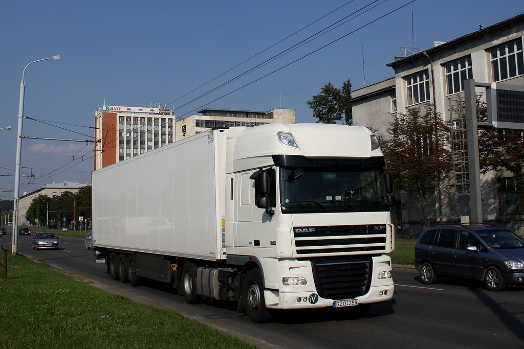 Литва, № GZO 256 — DAF XF105 FT