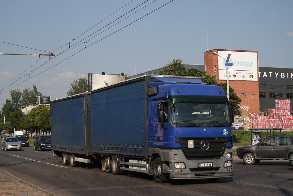 Литва, № CCT 536 — Mercedes-Benz Actros ('2003) 2541