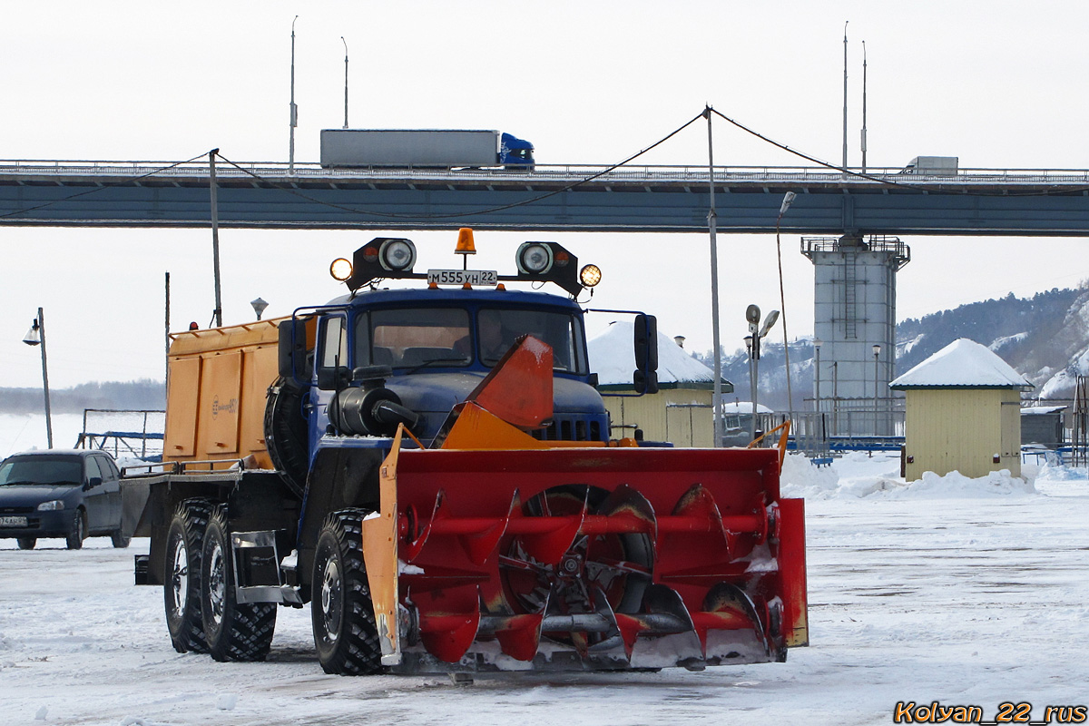 Алтайский край, № М 555 УН 22 — Урал-4320-41