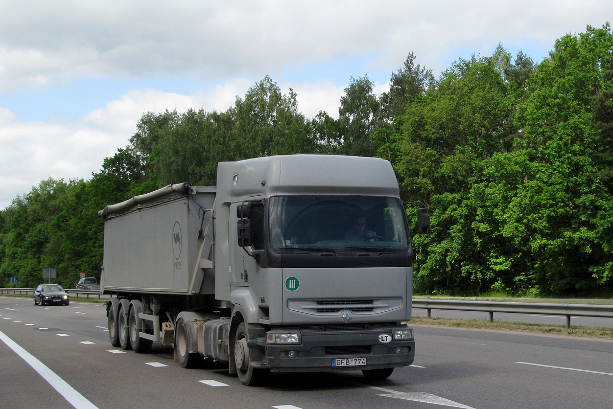 Литва, № GFB 774 — Renault Premium ('2006)