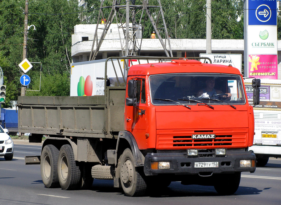 Нижегородская область, № А 729 ТУ 152 — КамАЗ-53215-15 [53215R]