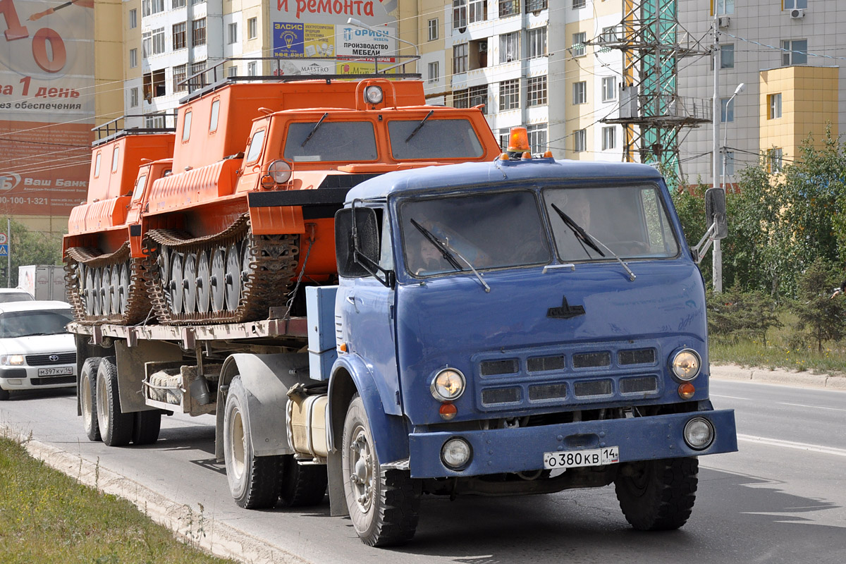 Саха (Якутия), № О 380 КВ 14 — МАЗ-504В