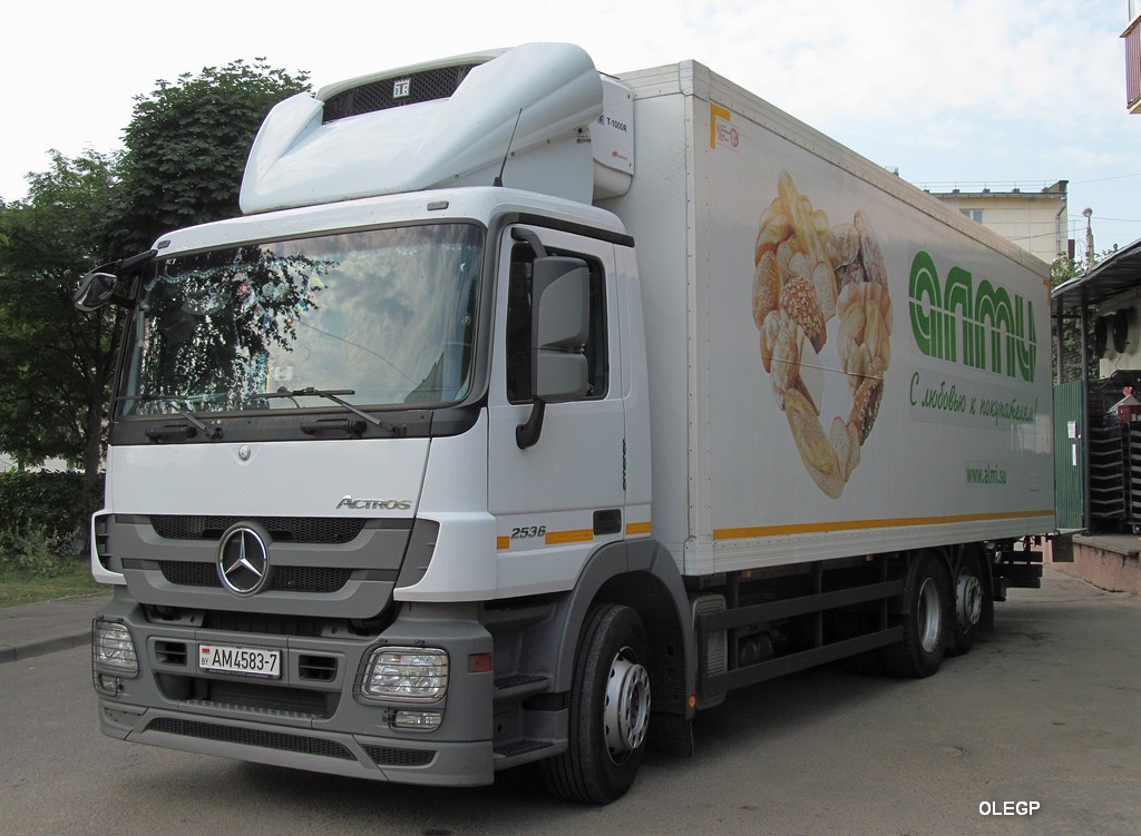 Минск, № АМ 4583-7 — Mercedes-Benz Actros ('2009) 2541