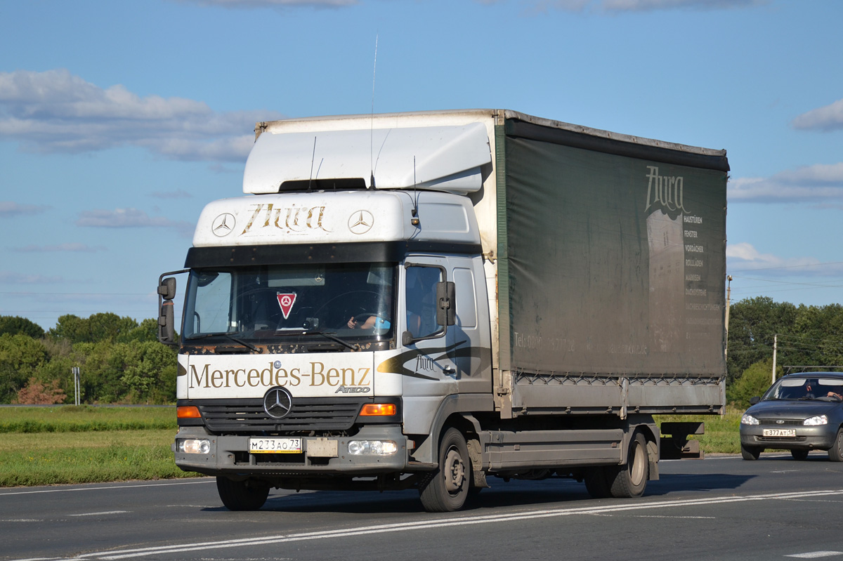 Ульяновская область, № М 233 АО 73 — Mercedes-Benz Atego 818