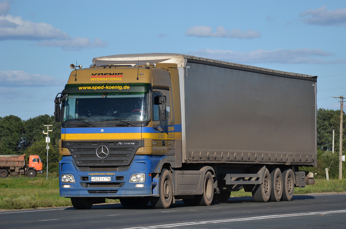 Татарстан, № Н 523 ТА 116 — Mercedes-Benz Actros ('2003) 1846