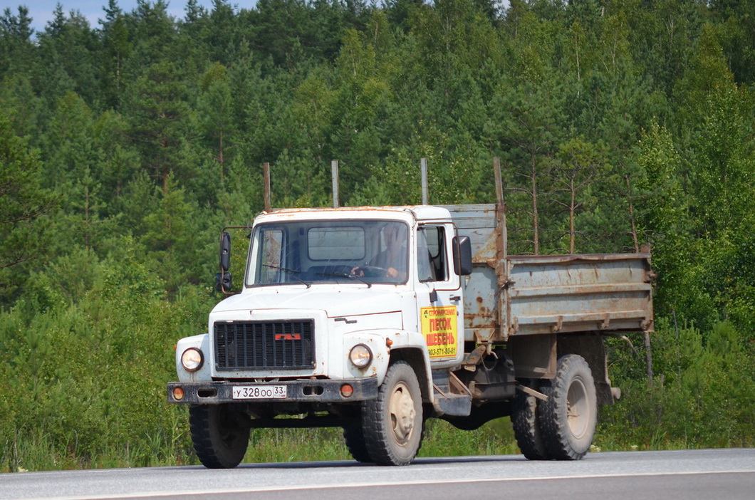 Владимирская область, № У 328 ОО 33 — ГАЗ-3309