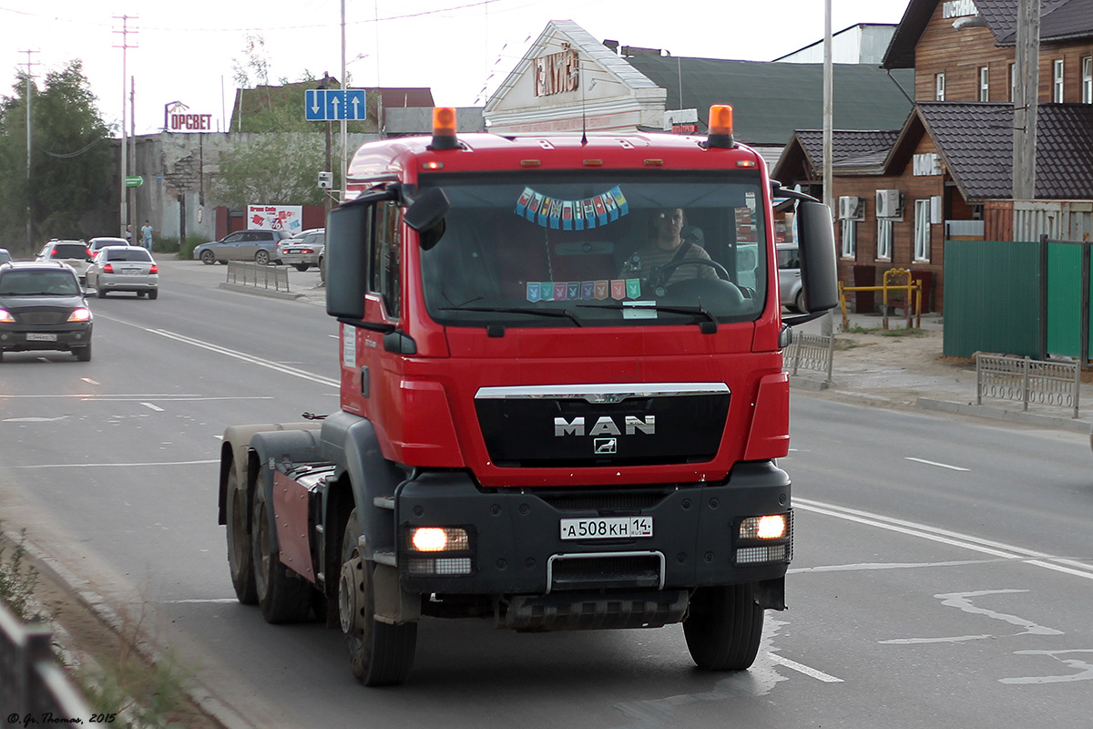 Саха (Якутия), № А 508 КН 14 — MAN TGS ('2007) 33.480