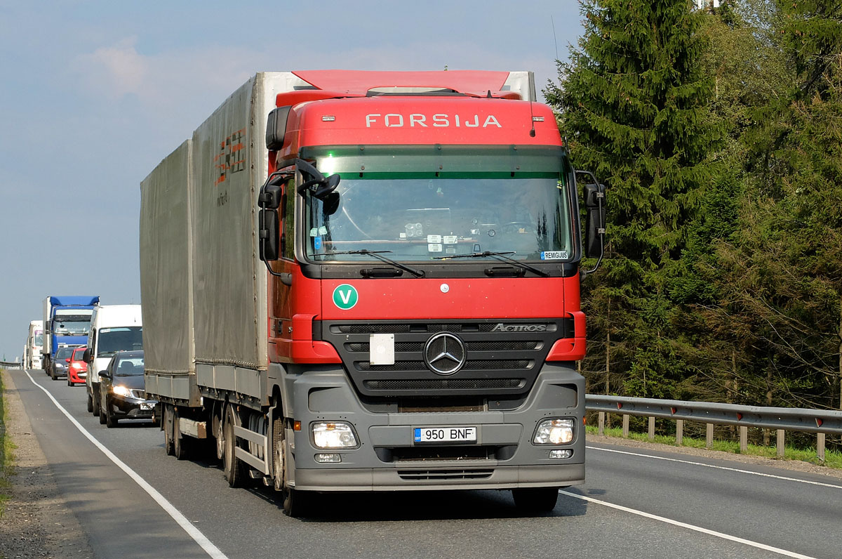 Эстония, № 950 BNF — Mercedes-Benz Actros ('2003) 1844