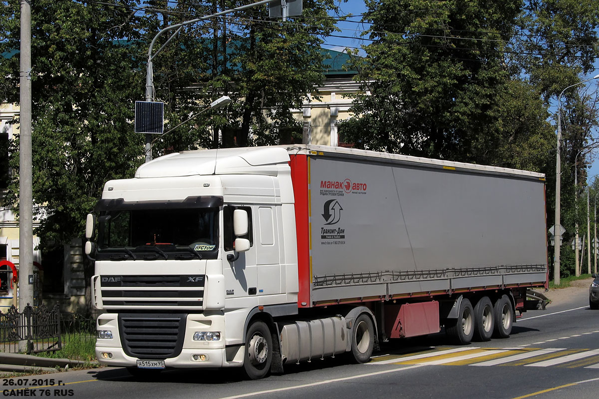 Чечня, № А 515 ХМ 95 — DAF XF105 FT