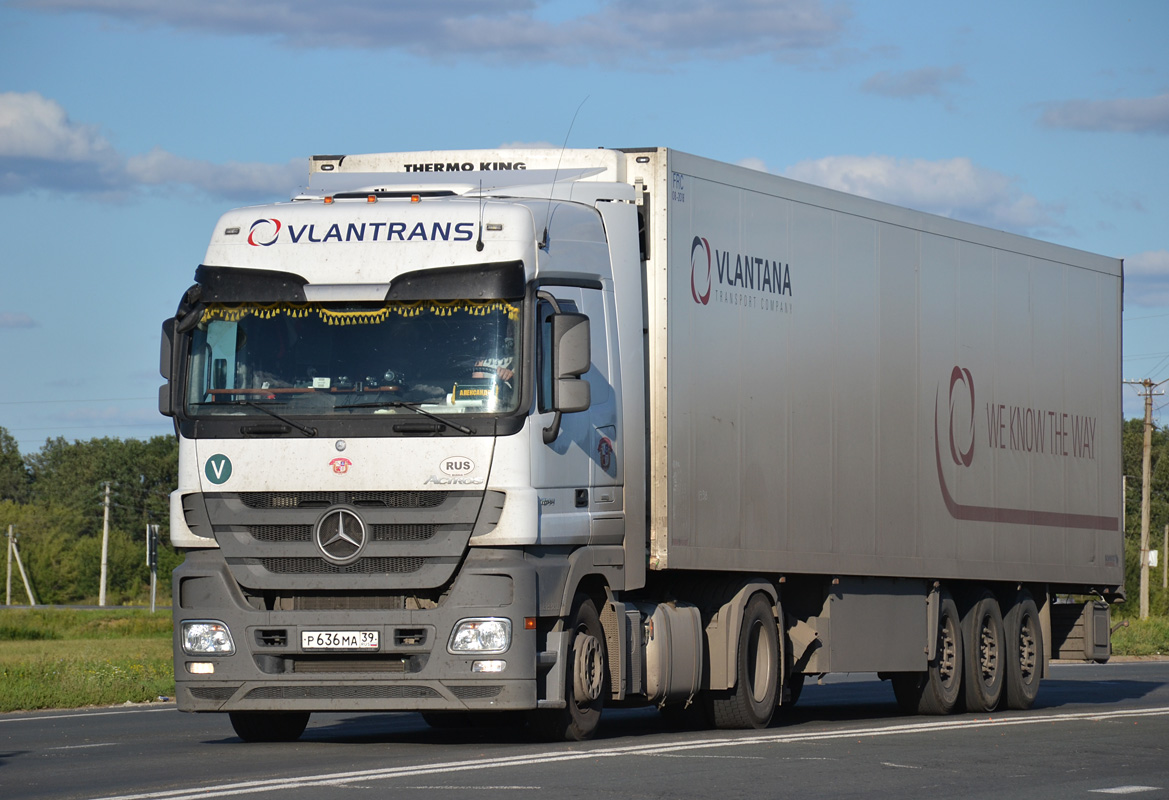 Калининградская область, № Р 636 МА 39 — Mercedes-Benz Actros ('2009) 1844