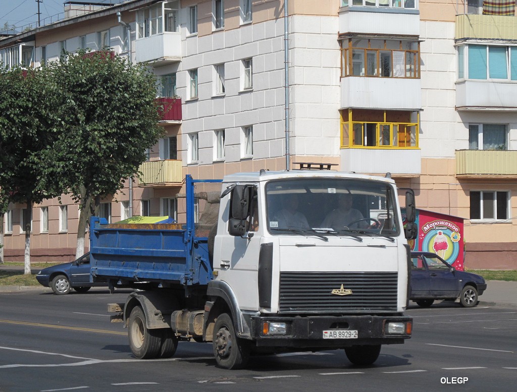 Витебская область, № АВ 8929-2 — МАЗ-4570 (общая модель)