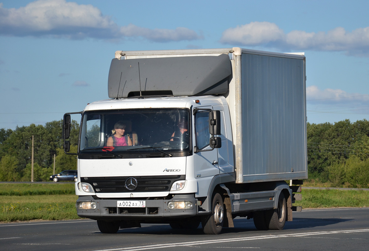 Ульяновская область, № А 002 АХ 73 — Mercedes-Benz Atego 815