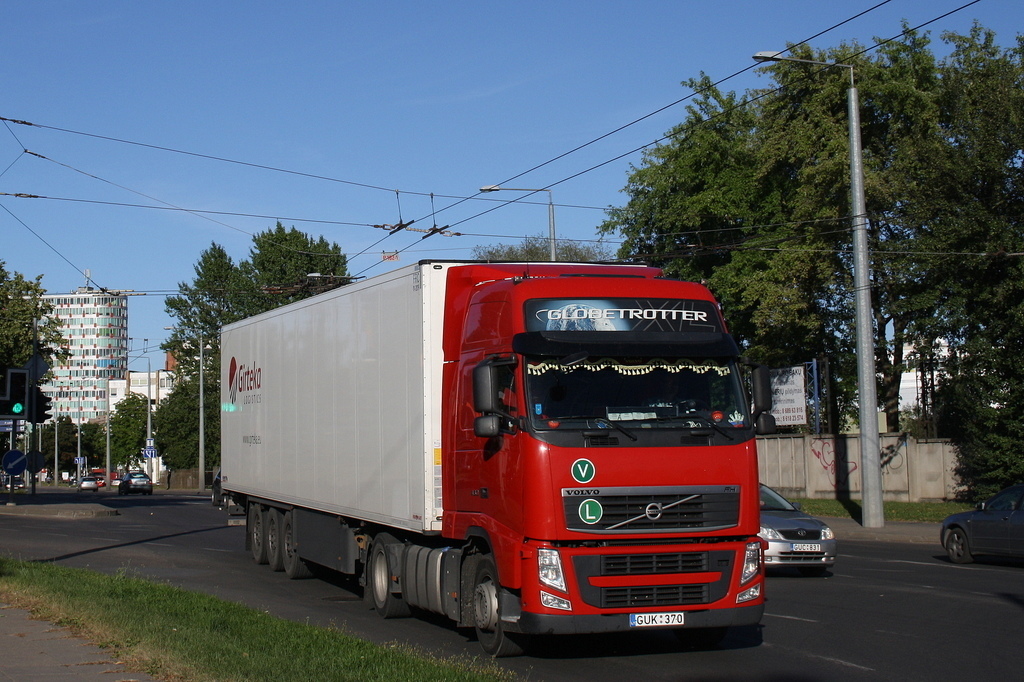 Литва, № GUK 370 — Volvo ('2008) FH.460