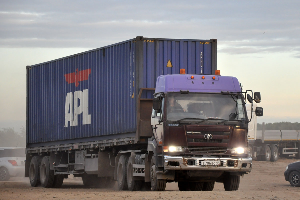 Саха (Якутия), № Е 706 ЕО 14 — Nissan Diesel (общая модель)