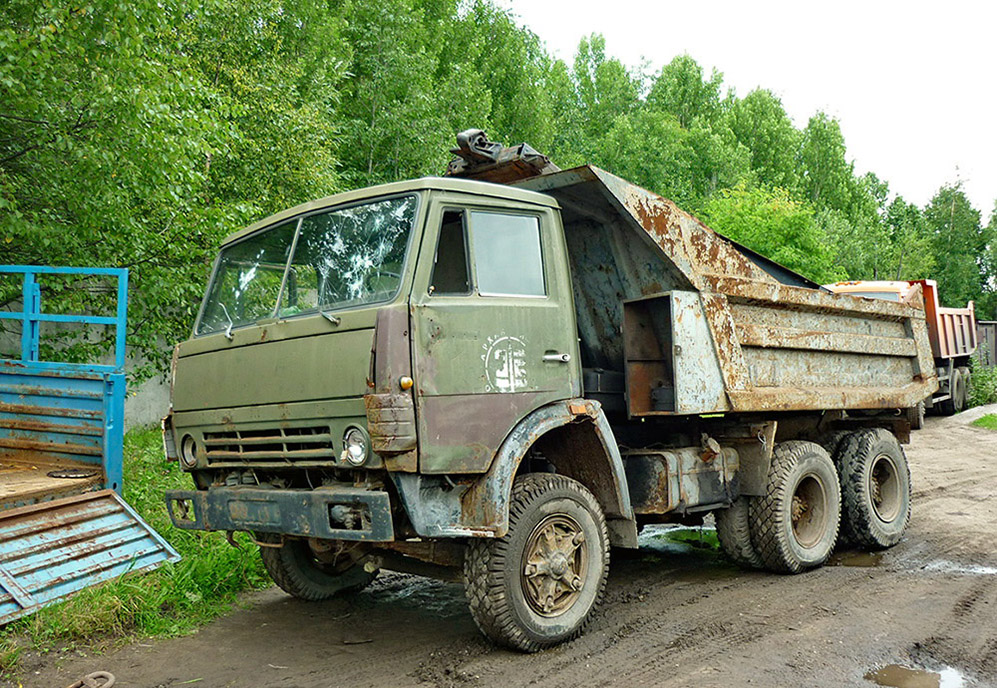 Архангельская область, № В 747 ВВ 29 — КамАЗ-55111 [551110]